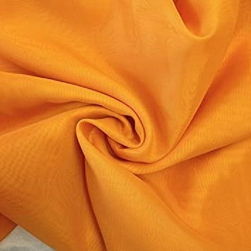 Orange 44 Inches Width Smooth And Plain 100% Cotton Fabric 