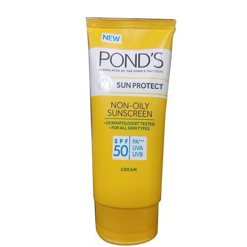 80 Grams Waterproof Smudge Proof Smooth Texture Sun Protection Cream Color Code: White