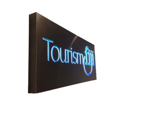 90-Watt Acrylic Black Led Sign Board For Advertisement Body Material: Led. Body Material: Acrylic. Shape: Rectangle