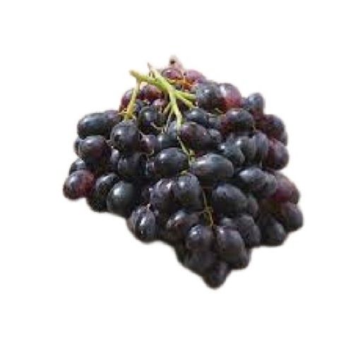 Common Black Healthy Sweet Taste Round Shape Grapes