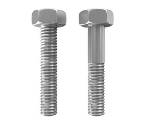 Corrosion Resistant Bright Finish 1kg Stainless Steel Material Hex Bolt