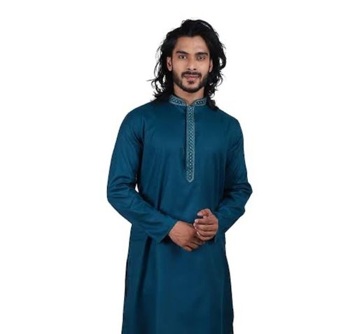 Full Sleeve Plain Mens Kurta