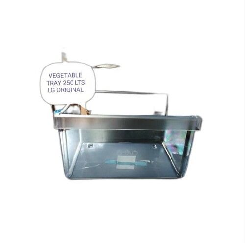 High Strength Transparent Rectangular Lg Original Vegetable Box (250 Lts)