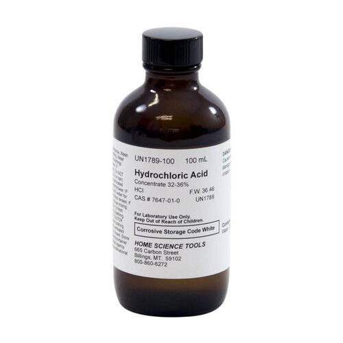 Hydrochloric Acid For Laboratory Uses