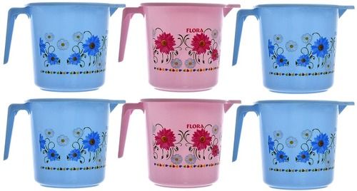 Kuber Industries Plastic Bathroom Mug - 6 Pieces Application: Agriculture