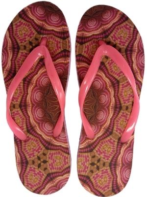 Ladies Printed Candy Designer Flip Flop Slipper For Daily Wear