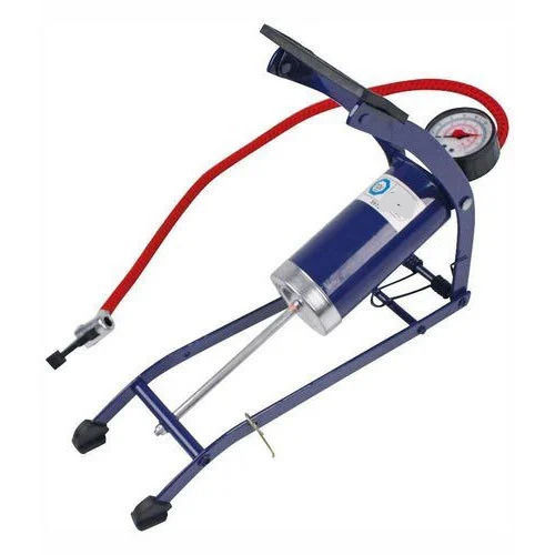 Long Lasting High Strength Polished Iron Tyre Foot Air Pumps For Industrial Use