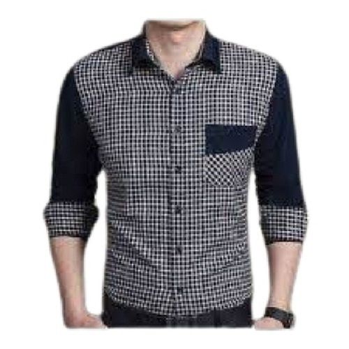 Mens Cotton Check Shirts