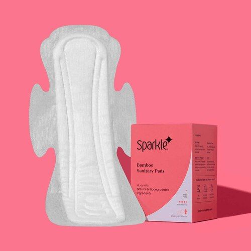 Plain White Color Women Sanitary Pad