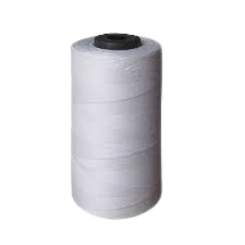 White Plain Z Twist Direction 100% Cotton Sewing Thread