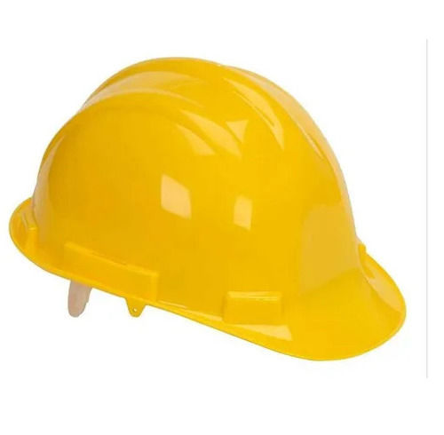 Yellow Open Face Plastic Safety Helmet For Construction Sites