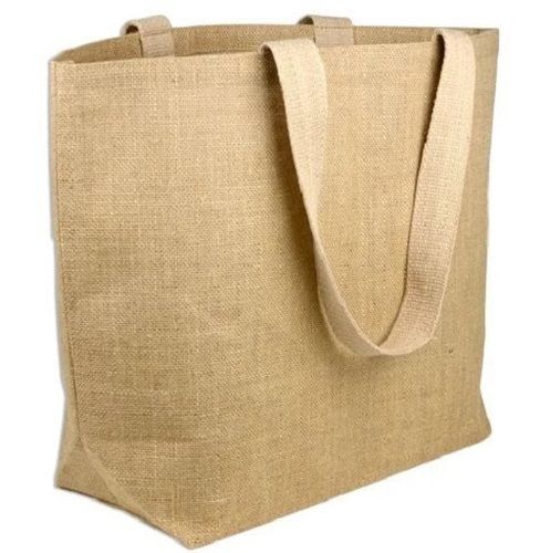 12x8 Inch Plain Jute Tote Bag For Shopping