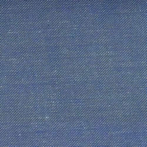 Blue 170 Gsm 60S Yarn Count 165 Kg/M3 Density 2% Shrinkage Cotton Shirting Fabric