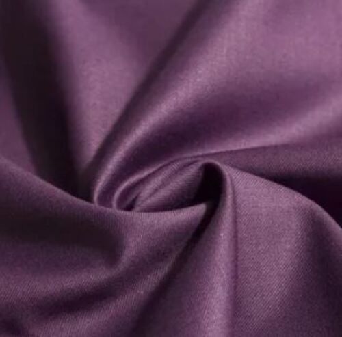 Shinny 30 Meter Long Plain Dyed Polyester Suiting Fabric 