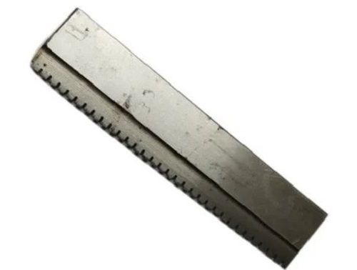 Silver 6 Inch Manual Rectangular Mild Steel Coated Perforation Blade 