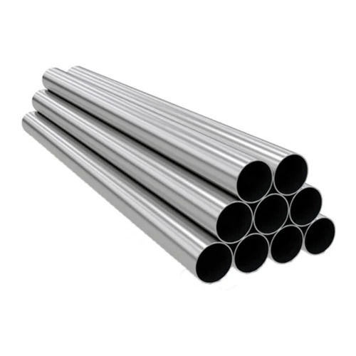 Silver Astm Standard Polished Seamless Stainless Steel Round Pipe For Construction