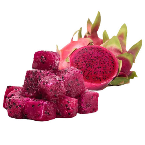 Pink Commonly Cultivated Sweet Taste Frozen Dragon Fruit