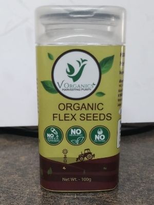 Dried And Cleaned Organic Flax Seeds Shelf Life: 24 Month