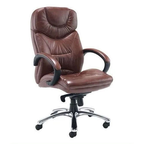 Durable Lightweight Backrest Comfortable Sitting Leather Office Chairs