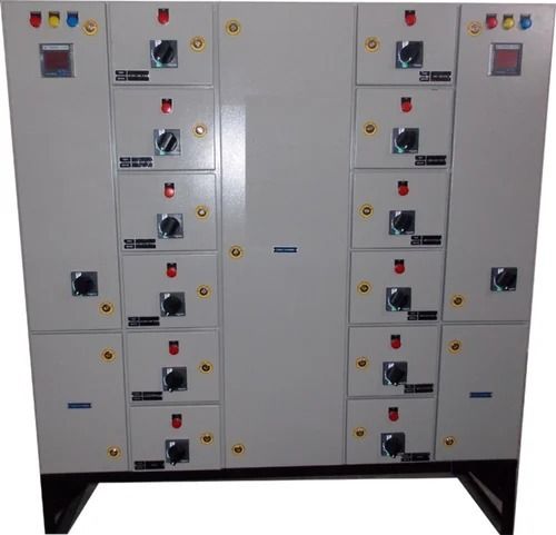 Ip65 Protection 415 Voltages 50 Hertz Polished Rectangular Aluminum Control Panel Maximum Output Current: 200 Ampere (Amp)