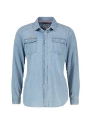 BDG Denim Lightweight Button-Down Shirt | Urban Outfitters