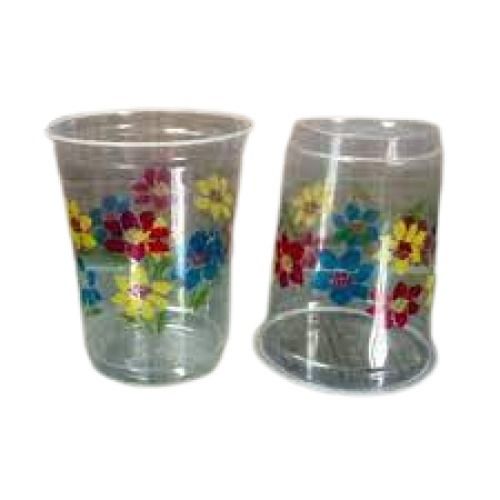 Lightweight Printed Disposable Plastic Glass Application: Party And Event Supplies