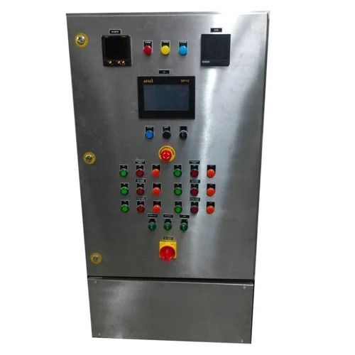 Painted Finish Mild Steel Body 200 Ampere 415 Volts 50 Hertz Electric Control Panel Thickness: 5 Millimeter (Mm)