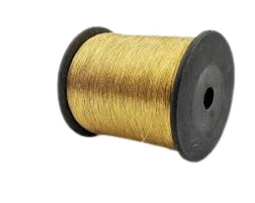 Plain Golden Ring Spun High Tenacity Zari Thread Length: 100  Meter (M)