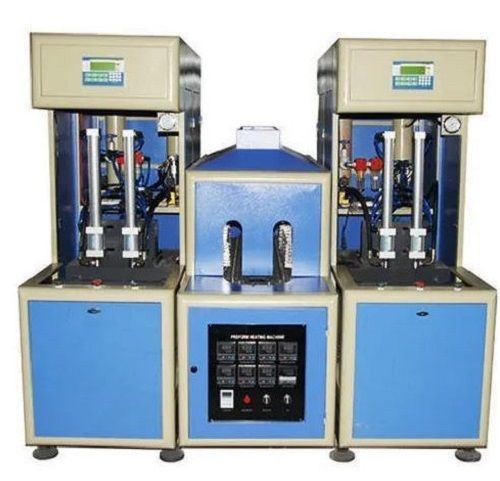 Semi Automatic Mild Steel Pet Bottle Blowing Machine Capacity: 1600 Kg/Hr