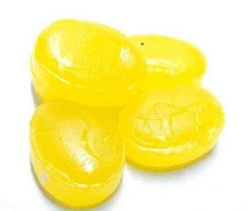 Sweet Taste Round Plain Solid Banana Candy