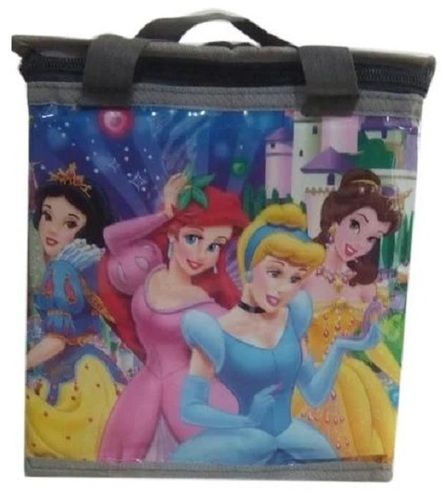 Zipper Top Polyester Printed Lunch Bag