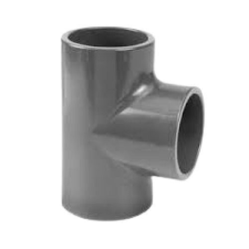 Grey 3/4 Inch 10 Mm Thickness Pvc Tee