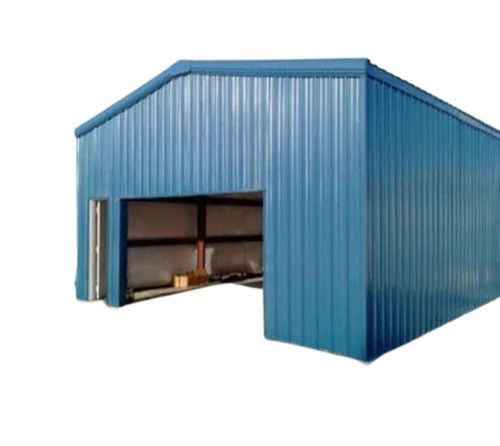 4 Mm Thick Paint Coated Steel Industrial Shed For Warehouse Use