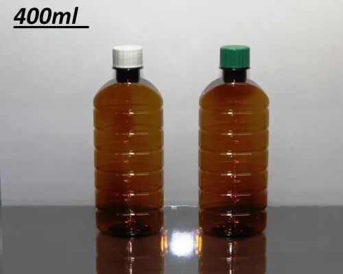 400 Ml Colored Plastic Pet Bottle For Chemical Storage Use