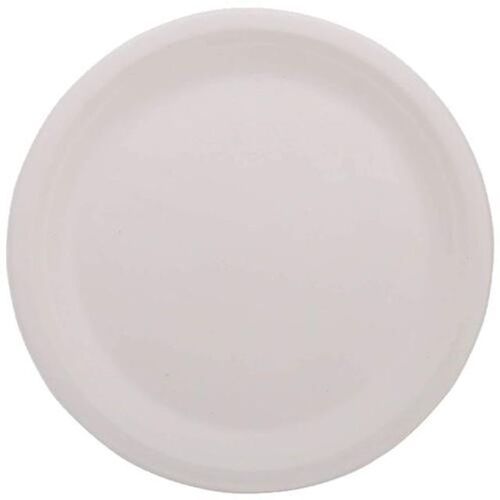 6 Inches Round Plain Dishwasher Safe And Scratch Resistance Plastic Plate