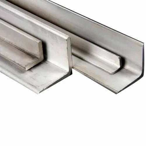 Silver 8.3Mm Thick Polished Finish Stainless Steel Angle For Construction Use