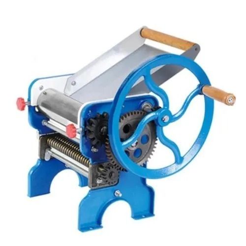 Blue Cast Iron Body 220 Voltage 100 Watt Noodles Making Machine For Industrial Use