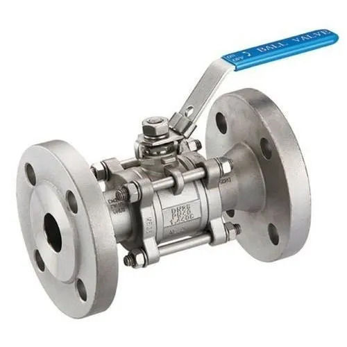 Corrosion Resistance Polished Stainless Steel Flanged Ball Valve