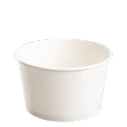  पर्यावरण के अनुकूल सादा सफेद डिस्पोजेबल पेपर कप 