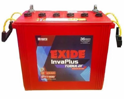 Iptt 1500 Inva Plus Tubular Battery For Inverter Use