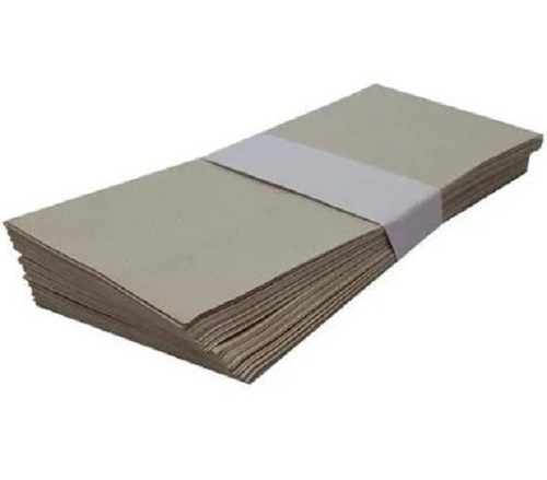 Light Weight Plain Rectangular Disposable Eco-Friendly Brown Kraft Paper Envelopes Size: 5.75 X 9.25Inch