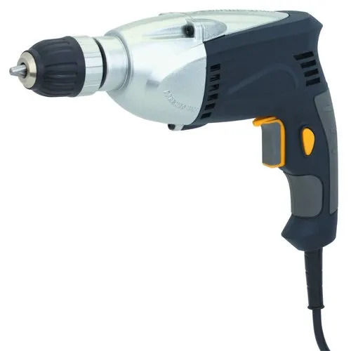 Black And Silver Rust Free Durable Polished Manual Operated Electric Metal Heavy Duty Drill