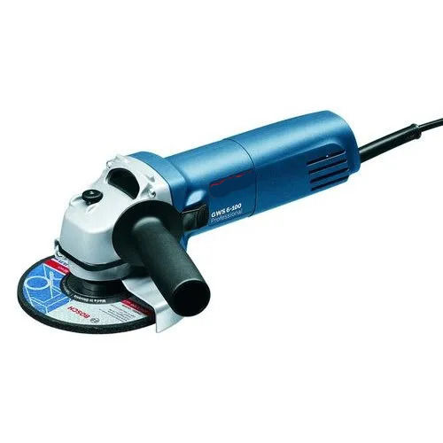 Blue And Black Shock Resistance Rust Free Electric Plastic Metal Angle Grinder For Industrial Use 