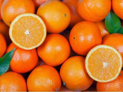 Sweet Taste Fresh Round Orange Fruit