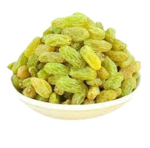 Common A Grade Sweet Tasty Green Oval Shape Dry Green Raisins