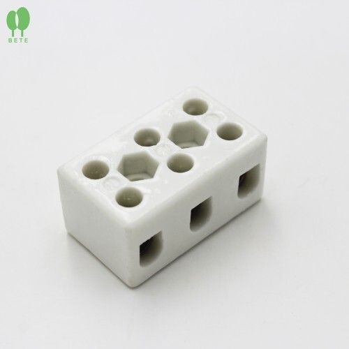 Ivory Ceramic Terminal Block Wire Connector For Gastronomic Heater