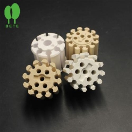 Yellow Industrial Refractory Cordierite Ceramic Bobbin Insulator