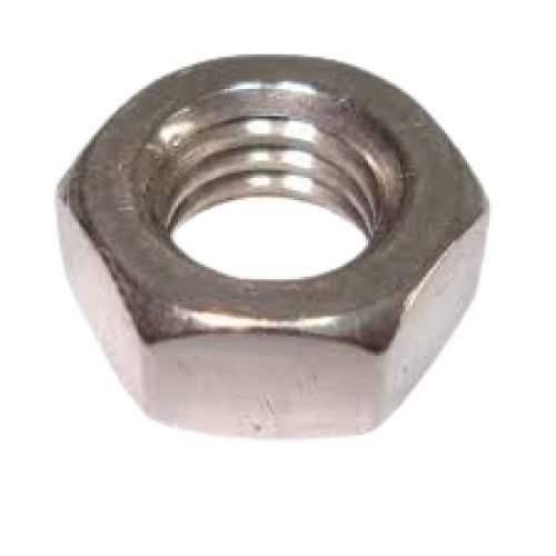 Premium Grade Round Shape Silver Polished Aluminium Nuts