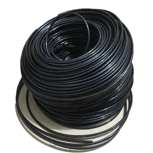 Round Solid Single Conductor PVC Copper Medium Voltage Coaxial Cable For CCTV