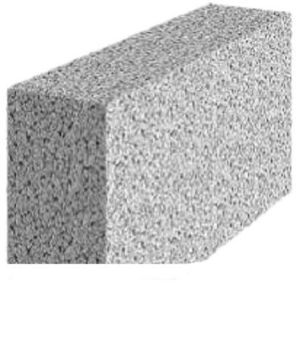 12 In X 4 In X 2 In Size Rectangular Shape Hollow Bricks